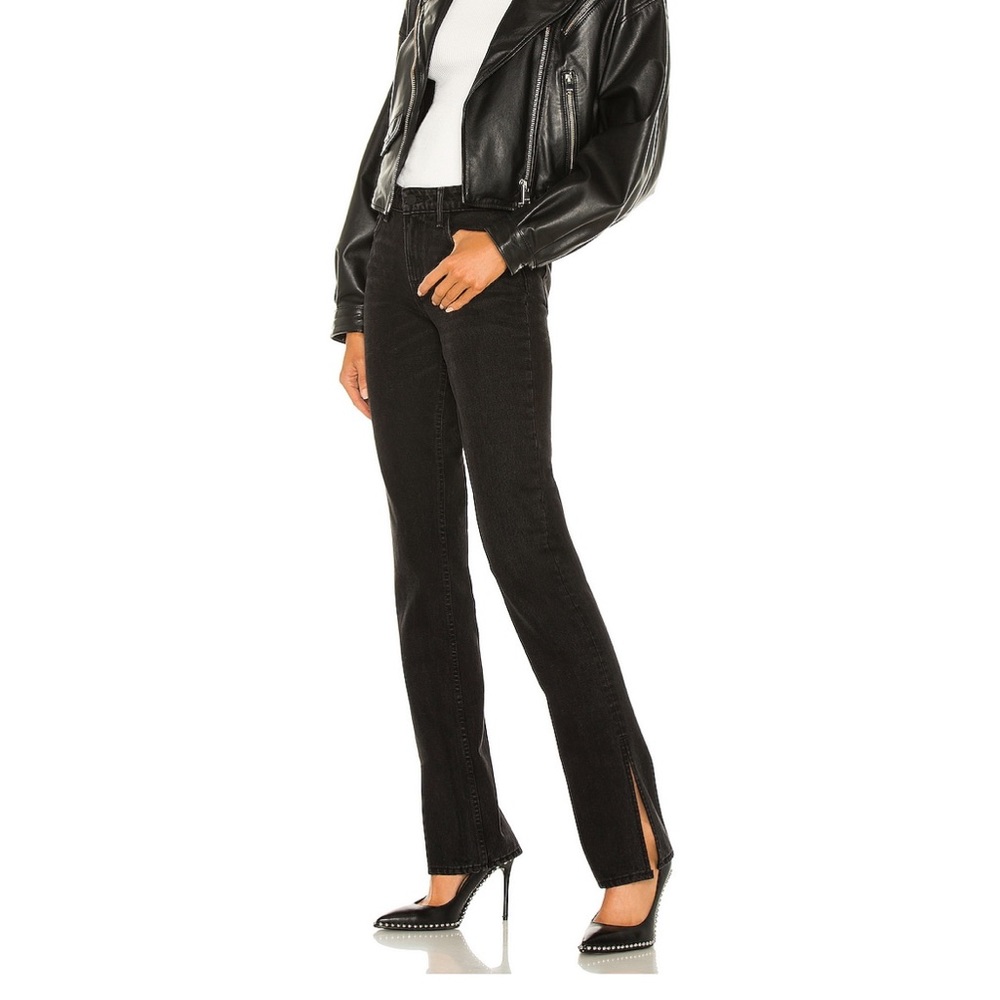 GRLFRND slim boot jeans from Revolve